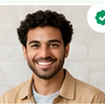 Youssef, a fictional verified volunteer